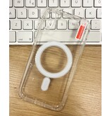 Étui rigide transparent MagSafe pour iPhone XS Max