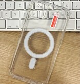 Custodia rigida trasparente MagSafe per iPhone 11