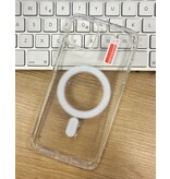 Custodia rigida trasparente MagSafe per iPhone 12 Pro Max