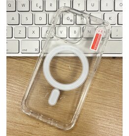 Étui rigide transparent MagSafe pour iPhone 14 Pro