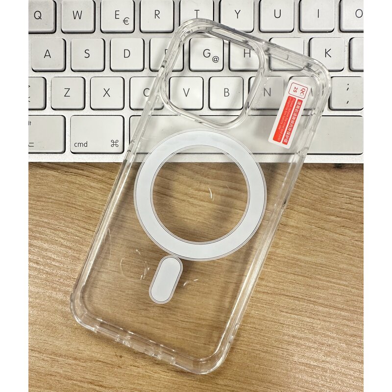 Custodia rigida trasparente MagSafe per iPhone 13 Pro