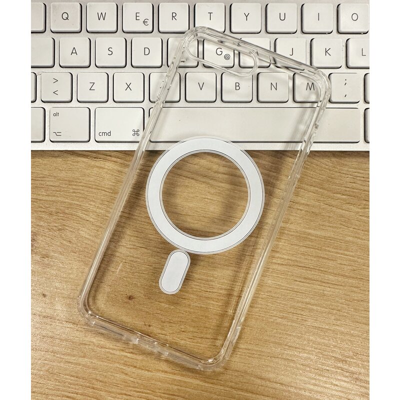 MagSafe Transparent Hard Case til iPhone 8 Plus - 7 Plus