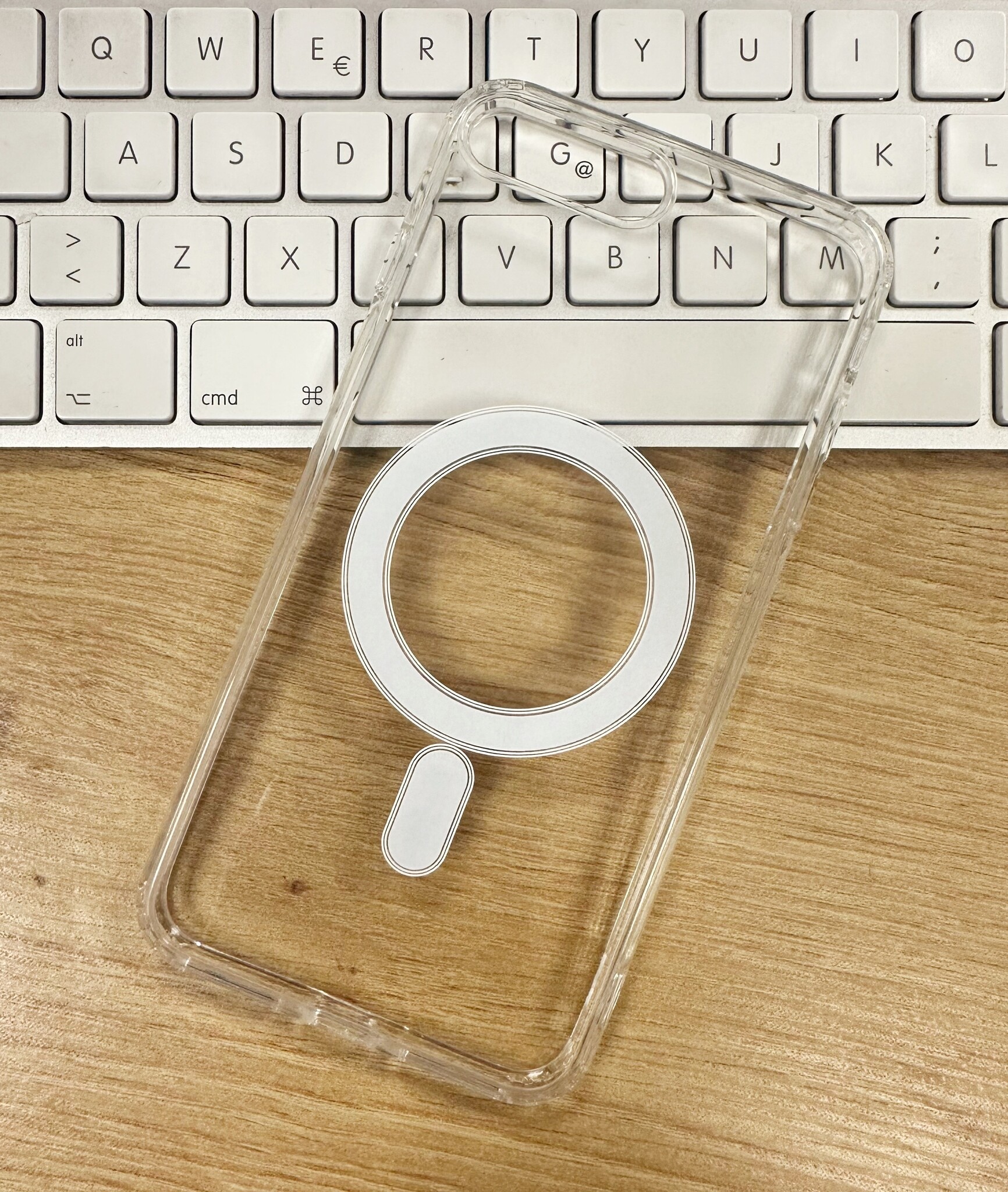 Transparente MagSafe-Hartschale für iPhone 8 Plus - 7 Plus