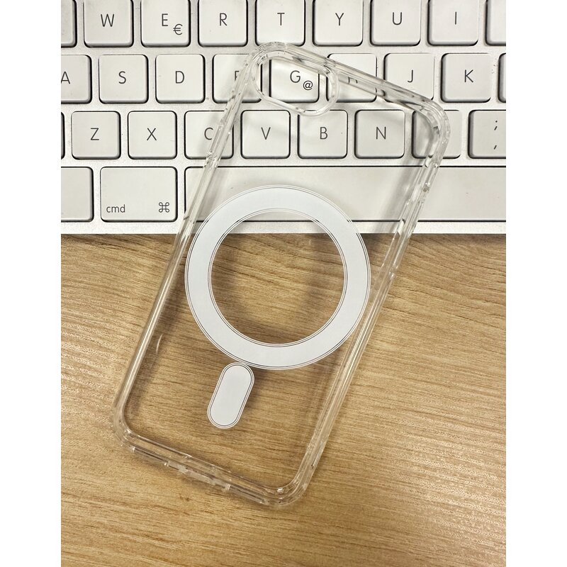 MagSafe Transparent Hard Case for iPhone 8 - 7 - SE 2020
