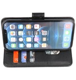 Bookstyle Wallet Cases Hoesje voor iPhone 15 Pro Zwart