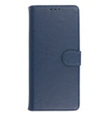 Funda Bookstyle Wallet Cases para iPhone 15 Pro Azul Marino