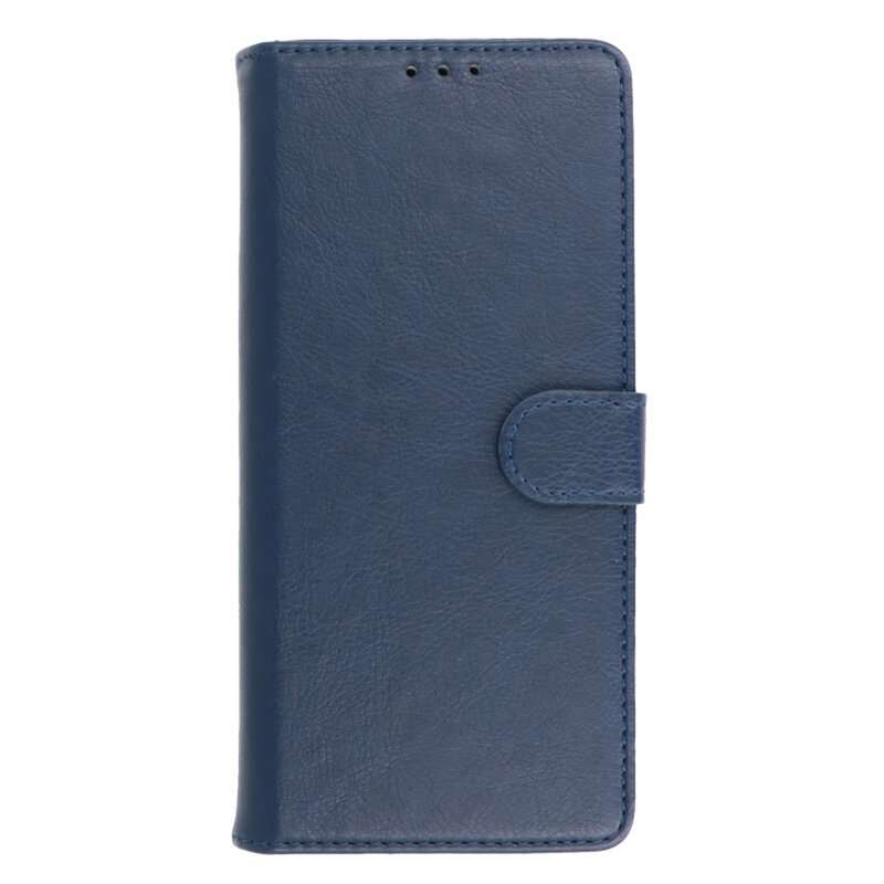 Funda Bookstyle Wallet Cases para iPhone 15 Pro Azul Marino