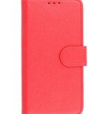 Bookstyle Wallet Cases Case for iPhone 15 Pro Red