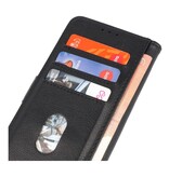Funda Bookstyle Wallet Cases para iPhone 15 Plus Negra