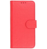 Bookstyle Wallet Cases Hülle für iPhone 15 Plus Rot
