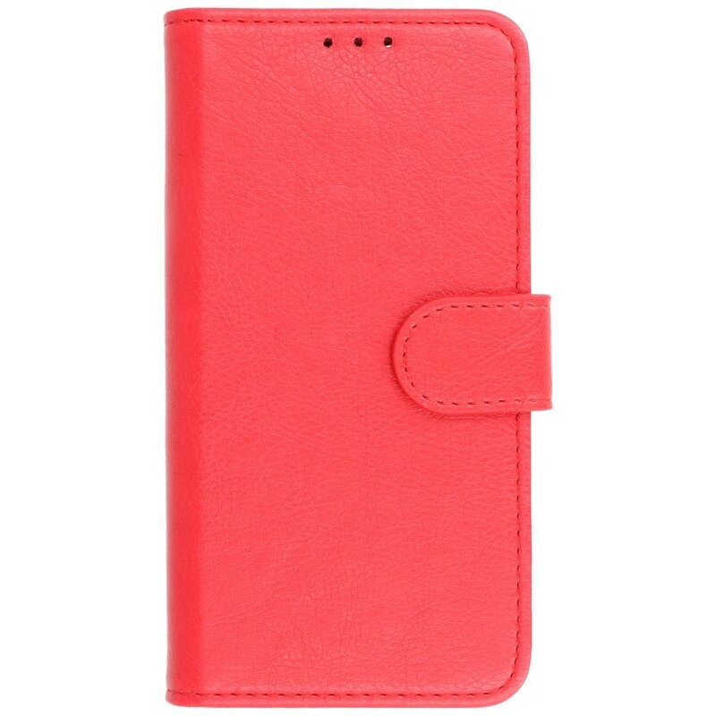 Bookstyle Wallet Cases Hülle für iPhone 15 Plus Rot