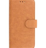 Bookstyle Wallet Cases Cover til iPhone 15 Plus Brun