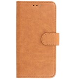 Bookstyle Wallet Cases Hülle für iPhone 15 Plus Braun