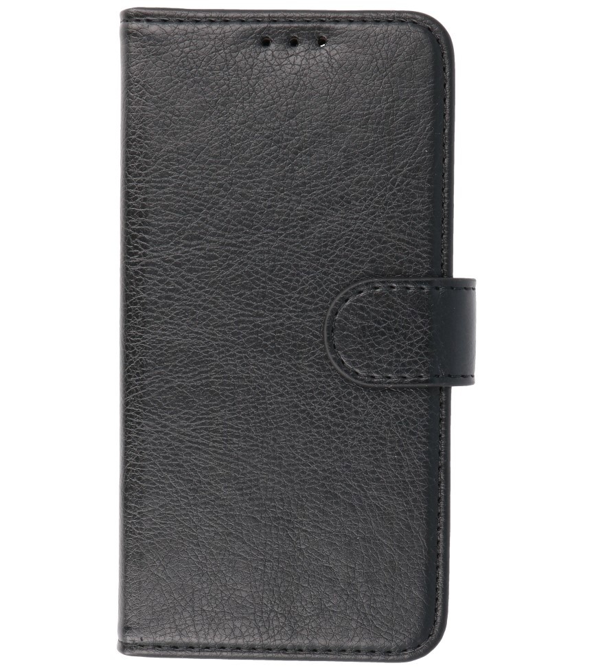 Bookstyle Wallet Cases Hoesje voor iPhone 15 Pro Max Zwart