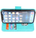 Bookstyle Wallet Cases Cover til iPhone 15 Pro Max Grøn