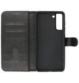 Funda tipo cartera estilo libro para Samsung Galaxy S23 FE, color negro
