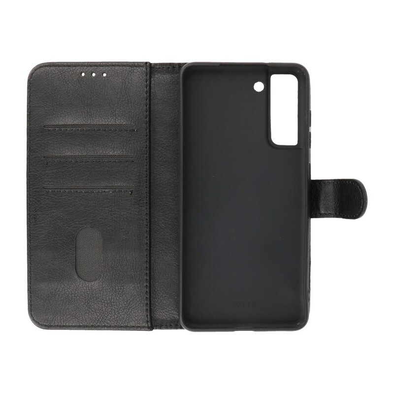 Custodia a portafoglio Bookstyle Custodia per Samsung Galaxy S23 FE nera