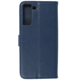 Custodia a portafoglio Bookstyle Custodia per Samsung Galaxy S23 FE blu scuro