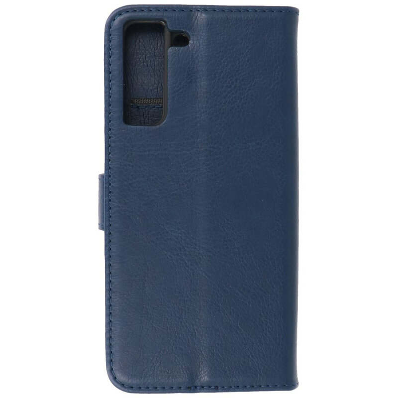 Funda Bookstyle Wallet Cases para Samsung Galaxy S23 FE Azul Marino