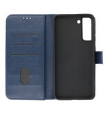 Custodia a portafoglio Bookstyle Custodia per Samsung Galaxy S23 FE blu scuro