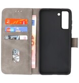 Funda Bookstyle Wallet Cases para Samsung Galaxy S23 FE Gris