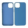 Fashion Color TPU Hoesje voor iPhone 15 Navy