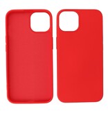 Fashion Backcover Telefoonhoesje - Color Hoesje - Geschikt voor iPhone 15 - Rood
