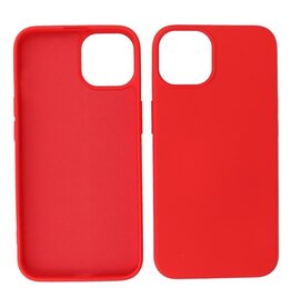 iPhone 15 Plus Hoesje Fashion Backcover Telefoonhoesje Rood