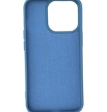 Fashion Backcover Telefoonhoesje - Color Hoesje - Geschikt voor iPhone 15 Pro - Navy