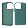 iPhone 15 Pro Hoesje Fashion Backcover Telefoonhoesje Donker Groen