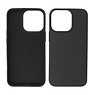 iPhone 15 Pro Max Hoesje Fashion Backcover Telefoonhoesje Zwart