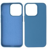 Fashion Backcover Telefoonhoesje - Color Hoesje - Geschikt voor iPhone 15 Pro Max - Navy