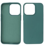 Fashion Color TPU Hoesje iPhone 15 Pro Max Donker Groen