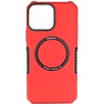 Magnetic Charging Case voor iPhone 15 Pro Max Rood