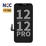 Support LCD NCC Prime incell pour iPhone 12-12 Pro Noir + Verre complet MF gratuit