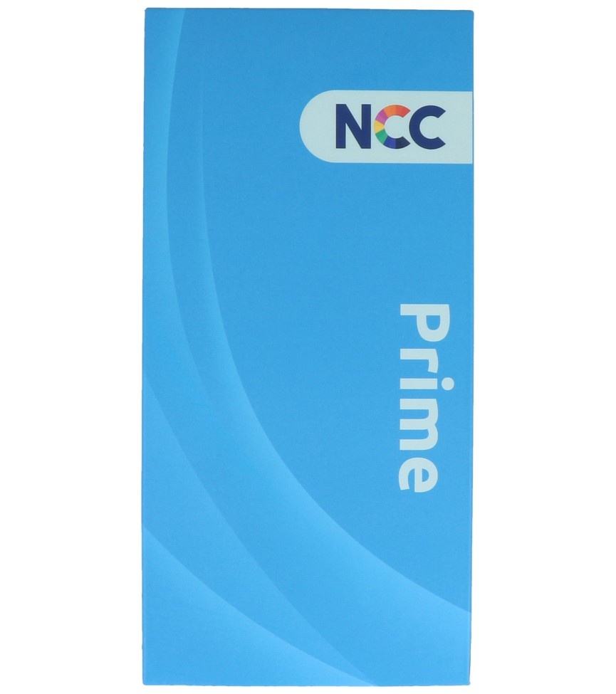 NCC Prime Incell LCD-montering til iPhone X Sort + Gratis MF Full Glass Store værdi €15