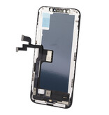 Supporto LCD NCC Prime Incell per iPhone XS Nero + MF Full Glass gratuito Valore negozio € 15
