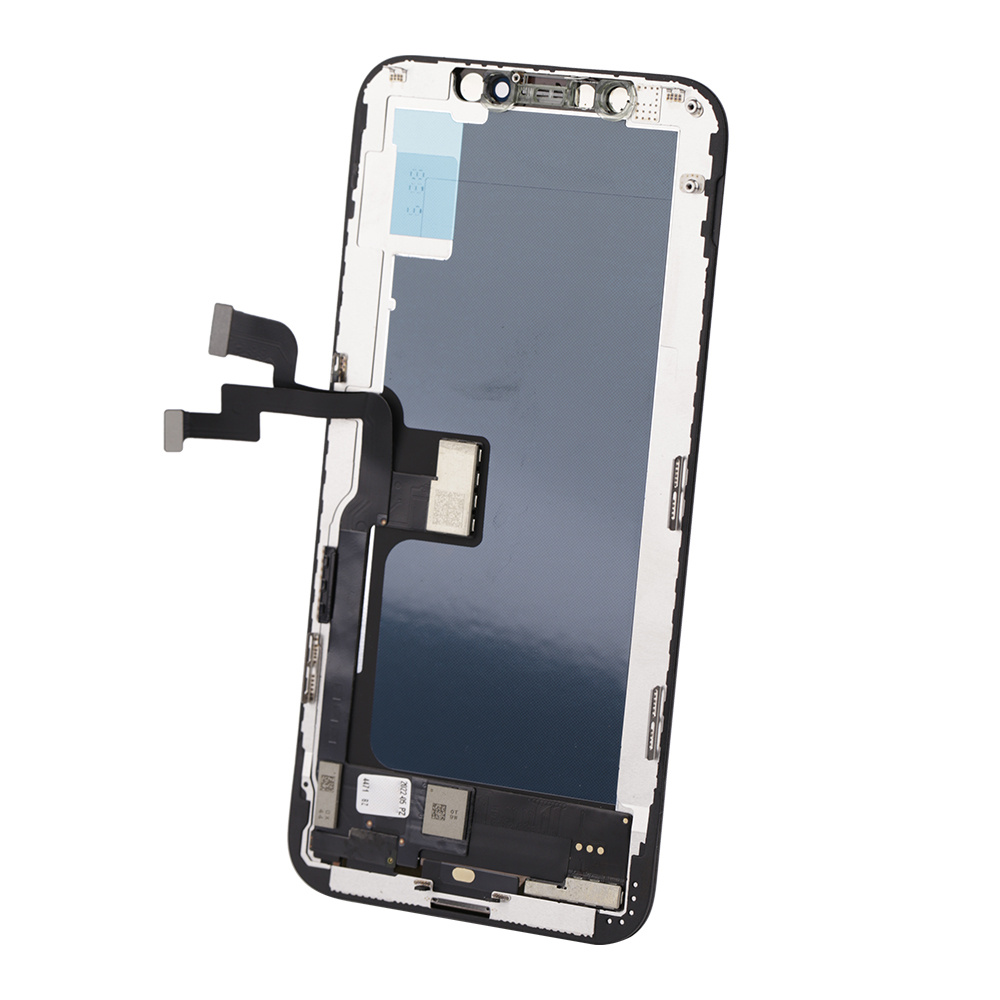 NCC Prime Incell LCD-montering til iPhone XS Sort + Gratis MF Full Glass Store værdi €15