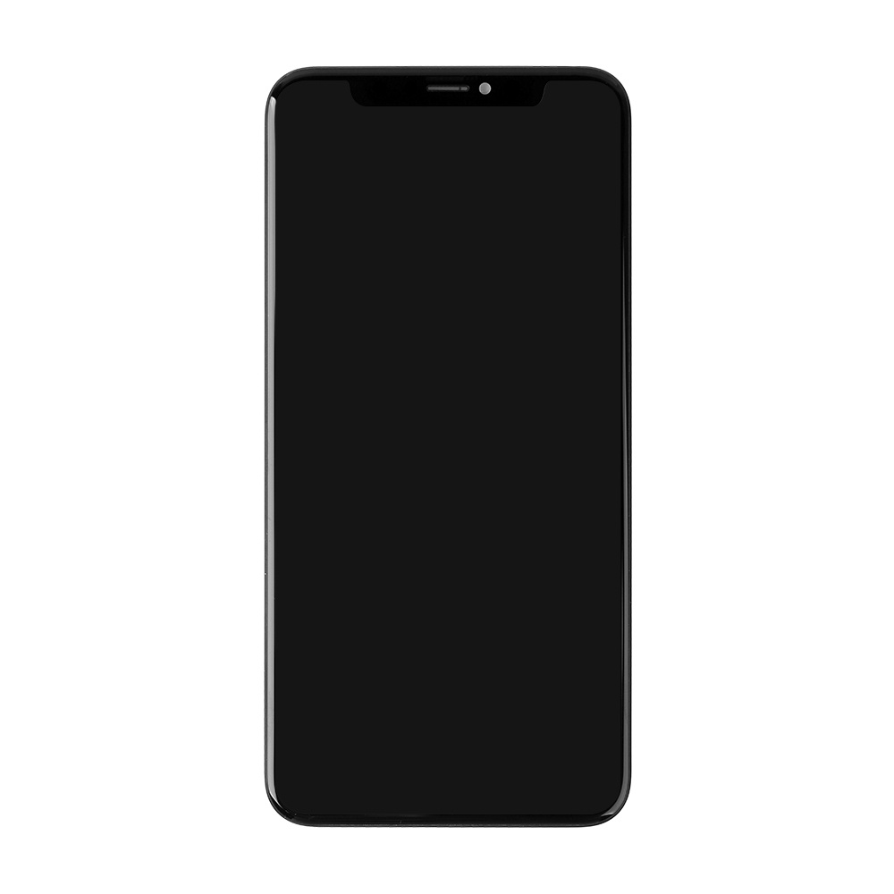 Support LCD NCC Prime incell pour iPhone XS Max Noir + Verre MF Full Glass offert Valeur boutique 15 €