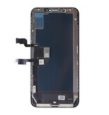 Supporto LCD NCC Prime incell per iPhone XS Max Nero + MF Full Glass gratuito Valore negozio € 15