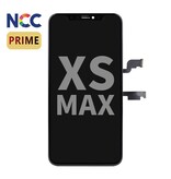 NCC Prime incell LCD-montage voor iPhone XS Max Zwart + Gratis MF Full Glass Winkel Waarder € 15