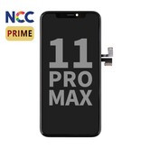 Support LCD NCC Prime incell pour iPhone 11 Pro Max Noir + Verre MF Full Glass offert Valeur boutique 15 €