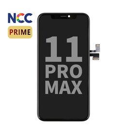 NCC Prime incell LCD-montering til iPhone 11 Pro Max Black + Free MF Full Glass