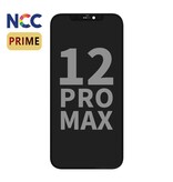 NCC Prime incell LCD-montering til iPhone 12 Pro Max Sort + Gratis MF Full Glass Shop værdi 15 €