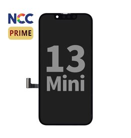 NCC Prime incell LCD-montering til iPhone 13 Mini Sort + Gratis MF fuld glas