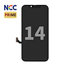 NCC Prime Incell LCD-Halterung für iPhone 14 Schwarz + Gratis MF-Vollglas