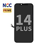 Support LCD NCC Prime incell pour iPhone 14 Plus Noir + Verre complet MF gratuit