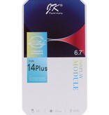 JK incell display til iPhone 14 Plus + Gratis MF Full Glass Store værdi € 15