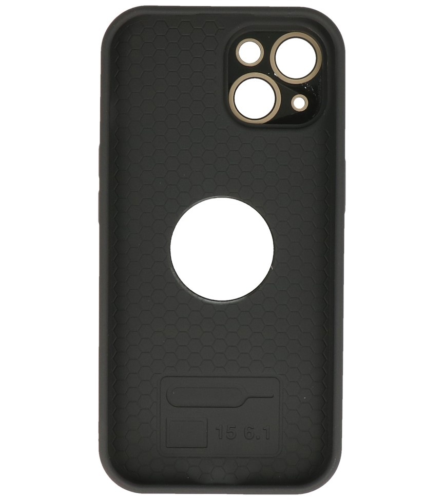 Custodia Prime Magsafe con protezione per fotocamera per iPhone 15 nera