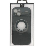 Prime Magsafe Case met Camera Beschermer voor iPhone 15 Zwart